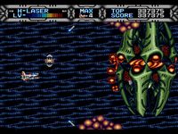 une photo d'Ã©cran de Gaiares sur Sega Megadrive